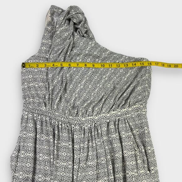 Maeve Jamie One Shoulder Wide Leg Jumpsuit Medium - Picture 5 of 7